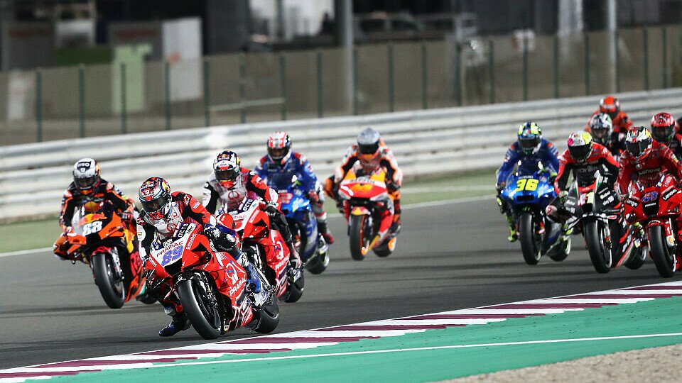 Der Doha GP 2021 ist das engste Rennen der MotoGP-Geschichte, Foto: LAT Images