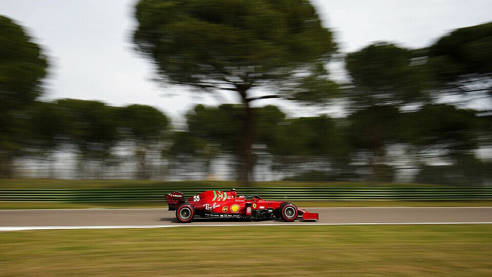 Carlos Sainz erlebte bei seinem zweiten Qualifying mit Ferrari in Imola einen Rückschlag