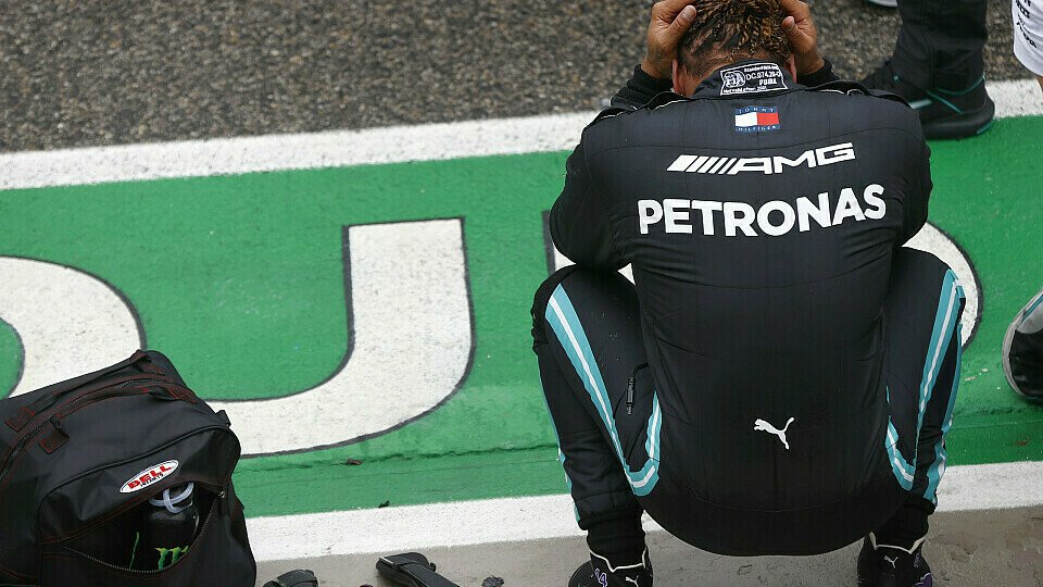 Lewis Hamilton patzte in Imola: Einer von wenigen Fehlern in den letzten Jahren., Foto: LAT Images