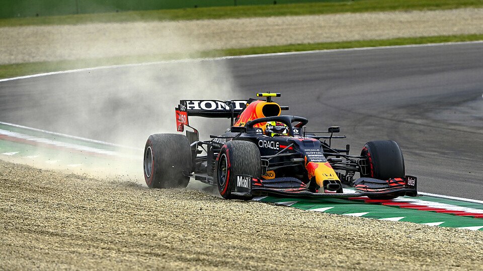Sergio Perez erlebte in Imola bei seinem zweiten Formel-1-Rennen für Red Bull einen Rückschlag