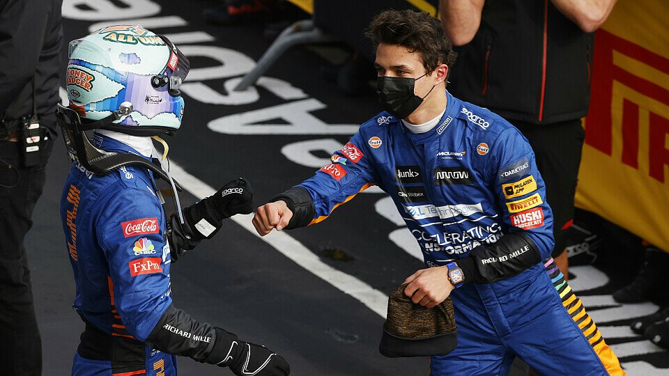 Lando Norris hat Daniel Ricciardo bei McLaren erstaunlich gut im Griff, Foto: LAT Images