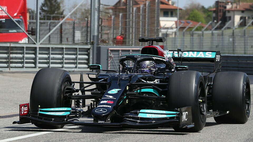 Lewis Hamilton testete die 18-Zoll-Prototypen in Imola