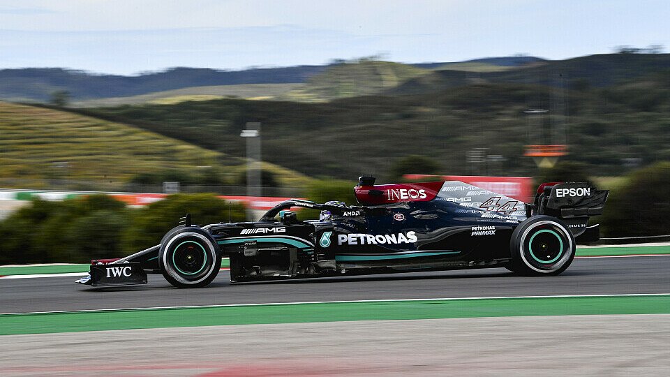 Lewis Hamilton fuhr im 2. Freien Training der Formel 1 in Portugal die Bestzeit
