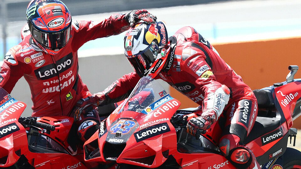 Das will Ducati öfter sehen: Bagnaia und Miller beim Doppelsieg in Jerez