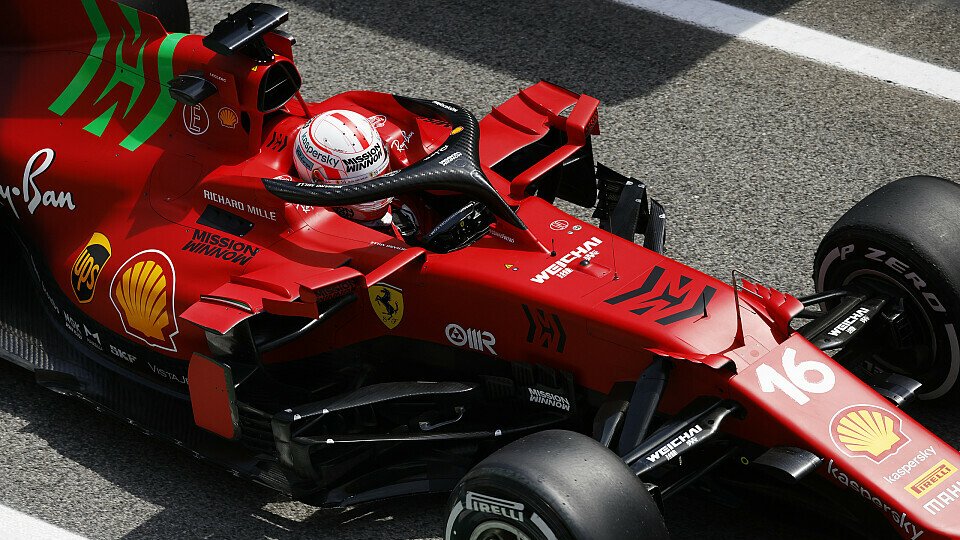 Charles Leclerc machte beim Formel-1-Training in Spanien Jagd auf Ferrari