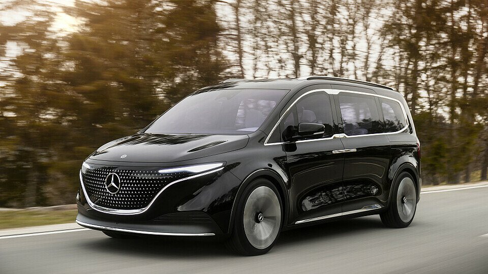 Mercedes gibt mit dem Concept EQT einen Ausblick auf einen neuen Elektro-Van, Foto: Mercedes-Benz AG