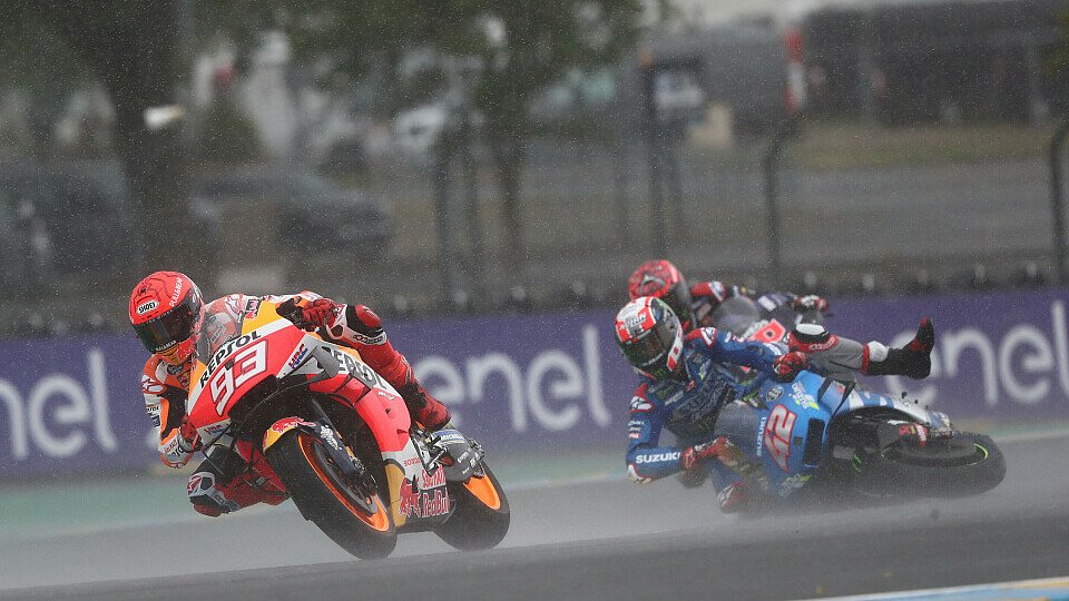 Den MotoGP-Piloten wurde in Le Mans alles abverlangt, Foto: LAT Images