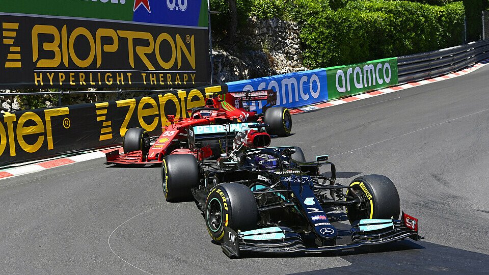 Ferrari setzt Mercedes unter Druck. Ein Symbolbild für das Wochenende in Monaco?