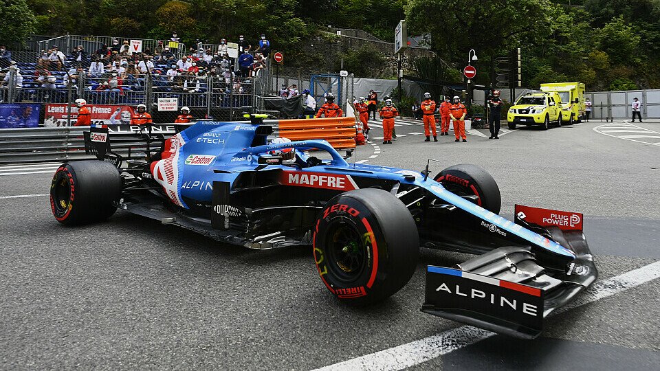 Esteban Ocon sammelte beim Formel-1-Rennen in Monaco zum vierten Mal in Folge Punkte, Foto: LAT Images