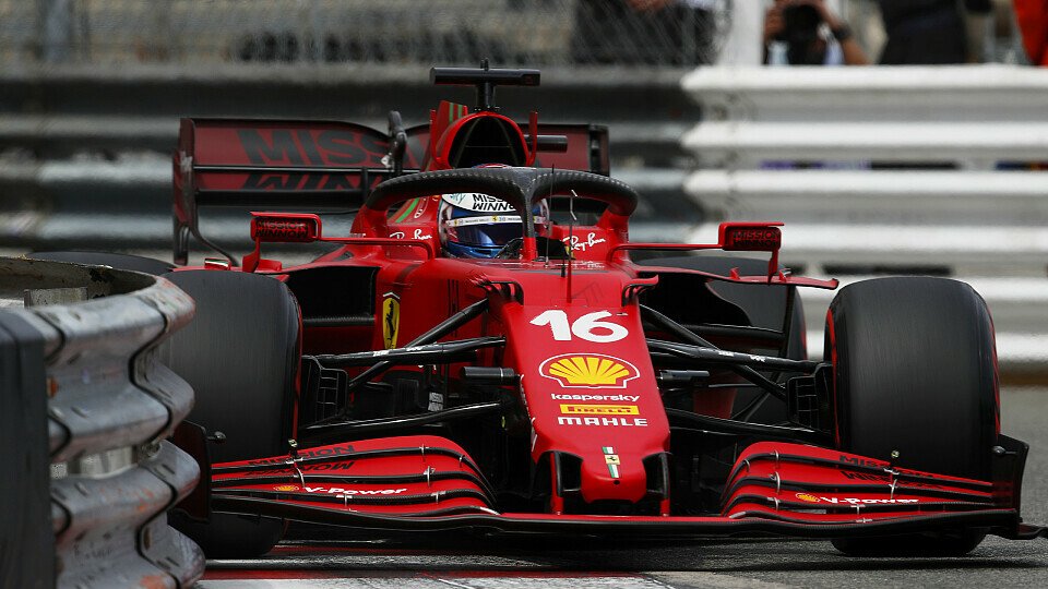 Ferrari-Pilot Charles Leclerc ist beim Formel-1-Rennen in Monaco der Favorit, Foto: LAT Images