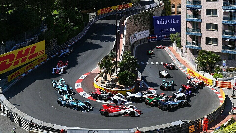 Die Formel E fuhr 2021 erstmals auf dem GP-Layout von Monaco, Foto: LAT Images