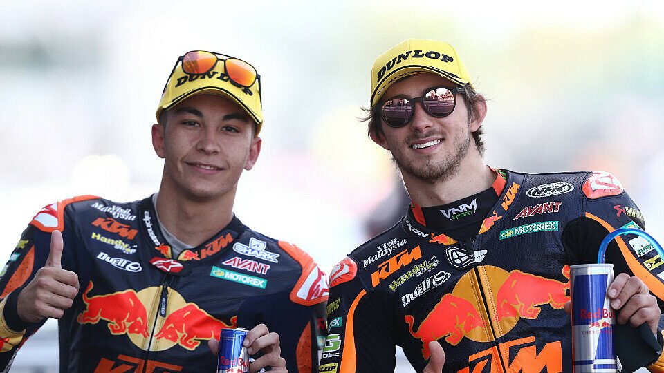 Fernandez (l.) und Gardner (r.) stehen vor ihrem MotoGP-Debüt