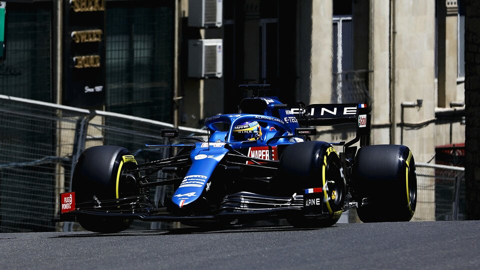 Alonso konnte beim Aserbaidschan GP mit dem sechsten Platz sein bestes Resultat der bisherigen Saison einfahren, Foto: LAT Images