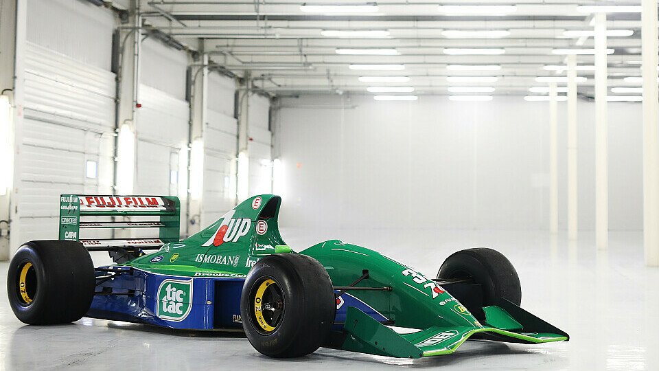 1991 debütierte Michael Schumacher mit dem Jordan 191 in Spa.