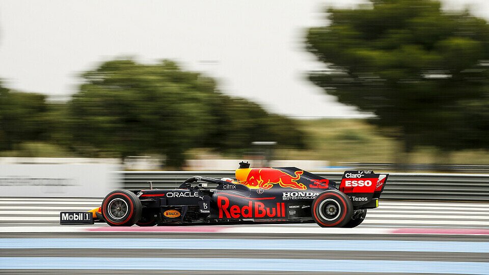 Red-Bull-Pilot Max Verstappen behielt im Formel-1-Qualifying in Frankreich die Oberhand