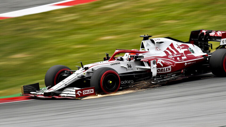 Kimi Räikkönen hat seinen Alfa Romeo C41 im Qualifying noch immer nicht im Griff