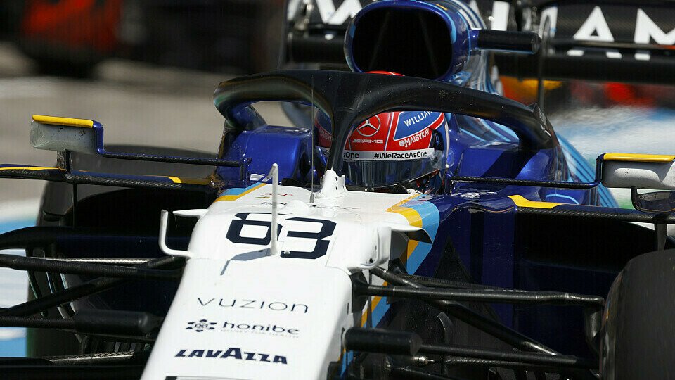 George Russell erreichte im Formel-1-Qualifying in Österreich mit Williams einen Meilenstein, Foto: LAT Images