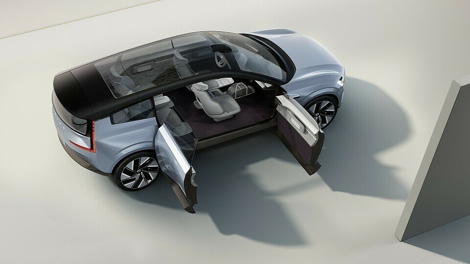 Das Konzeptfahrzeug besitzt gegenläufige Türen, Foto: Volvo