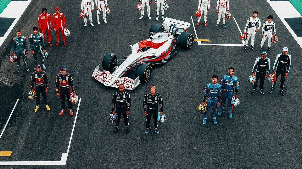 Die Formel 1 präsentierte in Silverstone einen Entwurf für ein nächstjähriges Auto