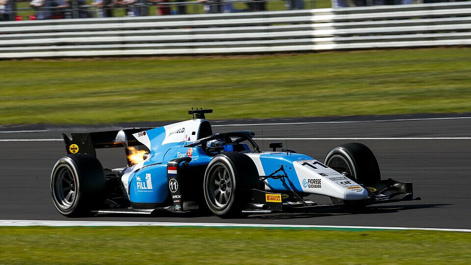 Richard Verschoor gewann in Silverstone sein erstes Formel-2-Rennen, Foto: LAT Images