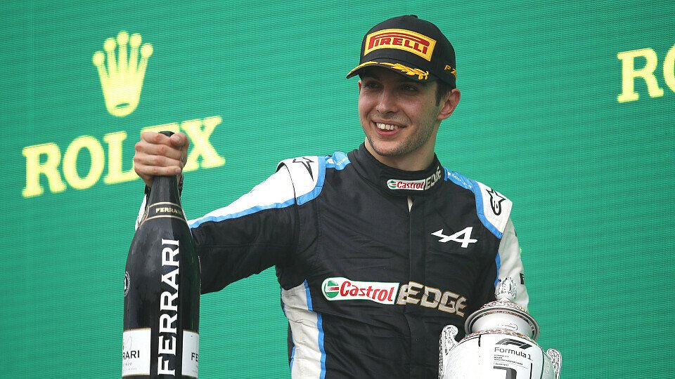 Esteban Ocon ließ sich in Ungarn auf dem Weg zum ersten Formel-1-Sieg durch nichts aus der Ruhe bringen, Foto: LAT Images