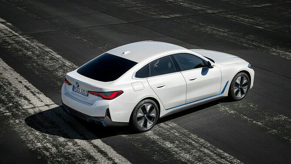 Der i4 ist die erste Elektrolimousine von BMW