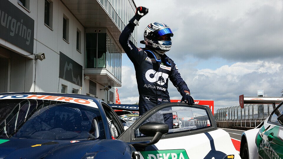 Alex Albon feierte bei der DTM auf dem Nürburgring mit Pole und Sieg sein bisher bestes GT3-Wochenende, Foto: DTM