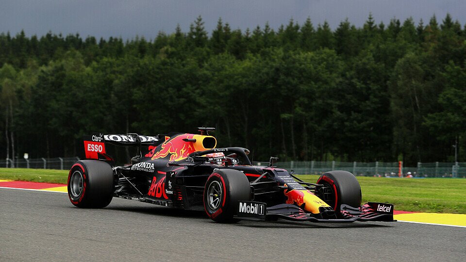 Max Verstappen sicherte Red Bull im 2. Freien Training der Formel 1 in Spa-Francorchamps die Bestzeit