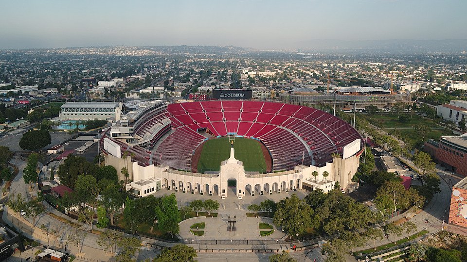 Clash at the Los Angeles Memorial Coliseum
