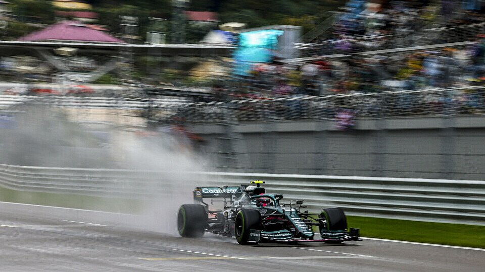 Sebastian Vettel vergab im Regen von Sotschi eine Chance auf ein Top-Ergebnis