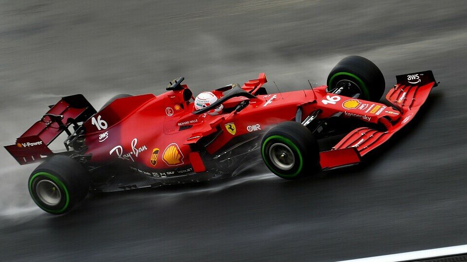 Ferrari spielte in der Türkei auf Sieg. Doch am Ende kostete das Charles Leclerc das Podium., Foto: LAT Images
