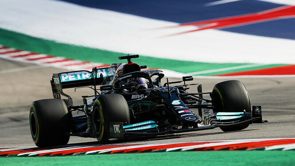Lewis Hamilton war mit dem Setup seines Mercedes im zweiten Training nicht zufrieden