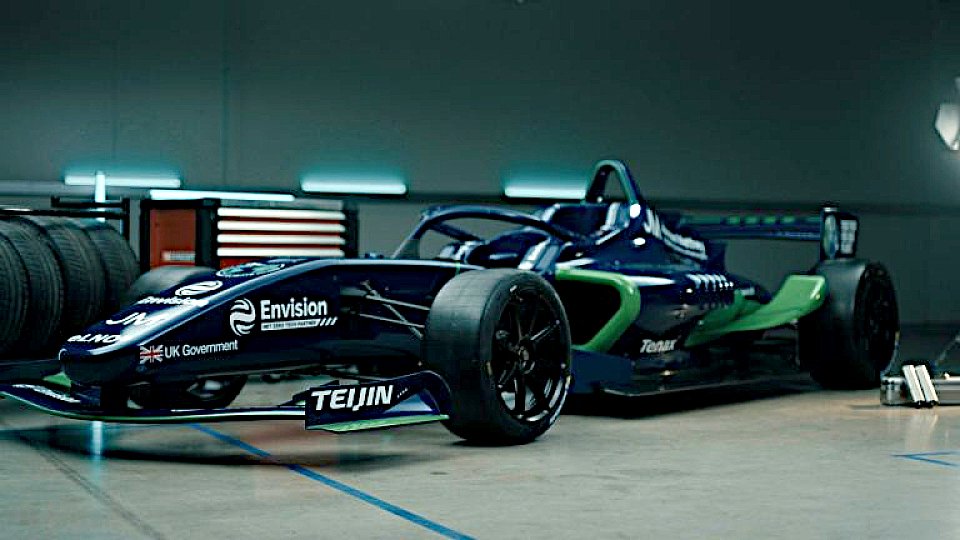 So sieht der erste Doppelsitzer der Formel-E-Geschichte aus