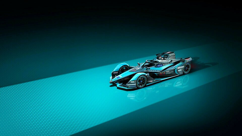 Der Jaguar-Rennwagen für die achte Saison der Formel E