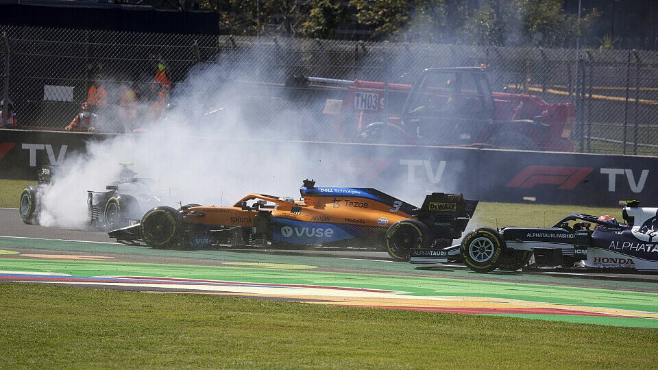 Daniel Ricciardos Auffahrunfall mit Valtteri Bottas wurde von den Formel-1-Stewards weder untersucht noch bestraft, Foto: LAT Images