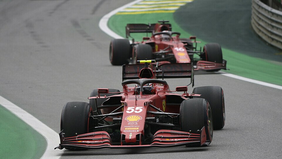 Ferrari wird den Sprint am Samstag von den Positionen sechs und sieben in Angriff nehmen, Foto: LAT Images