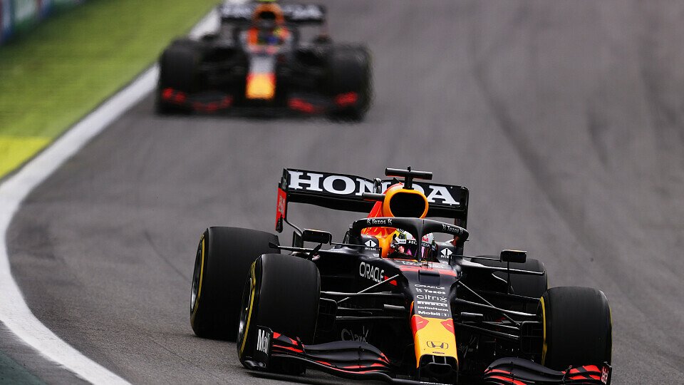 Max Verstappen muss sich beim Sprint mit Position zwei begnügen, Foto: Red Bull