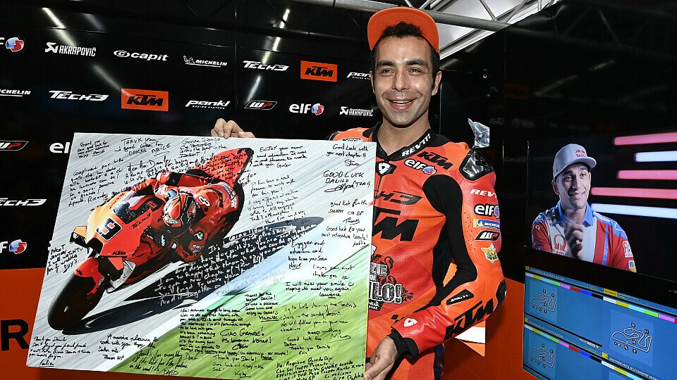 Danilo Petrucci verabschiedete sich am Sonntag nach 10 Jahren aus der MotoGP, Foto: LAT Images