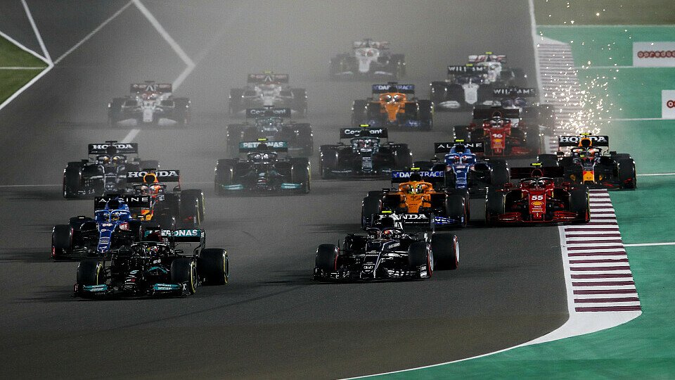 2021 fand das bisher einzige Formel-1-Rennen in Katar statt, Foto: LAT Images