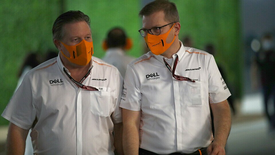 McLaren-CEO Brown ist mit glücklich über die Zusammenarbeit mit Andreas Seidl, Foto: LAT Images