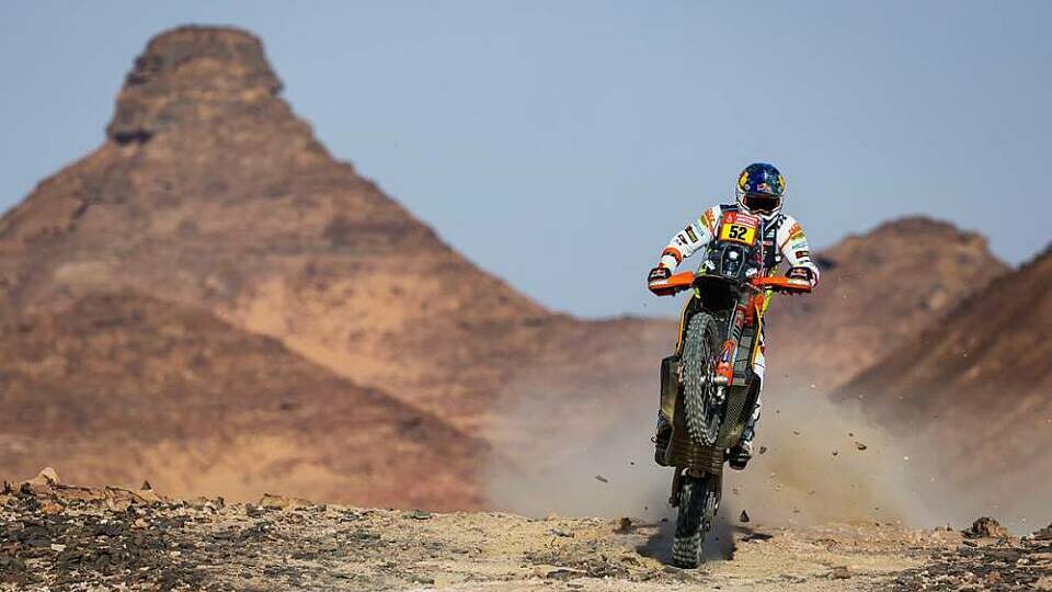 Matthias Walkner ist seine Führung bei der Rallye Dakar schon wieder los, Foto: A.S.O