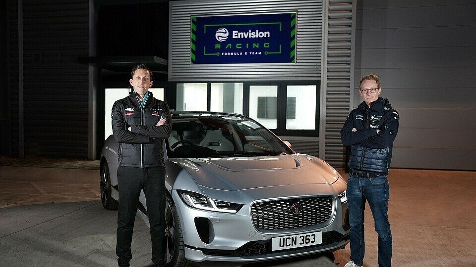 James Barclay und Sylvain Filippi: Ab 2023 geht Envision als Jaguar-Kundenteam an den Start., Foto: Jaguar TCS 