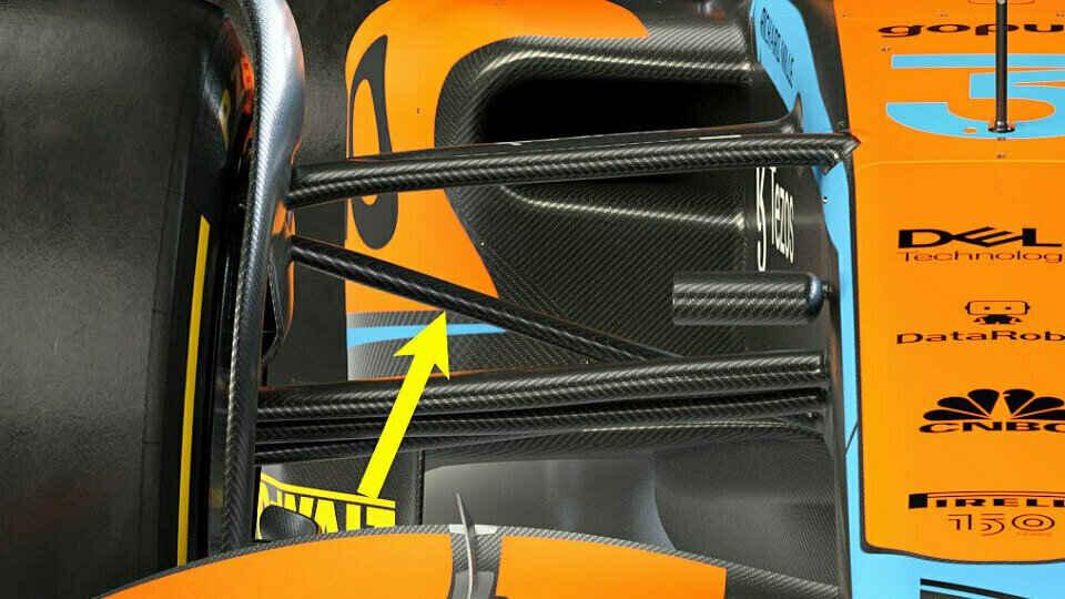 McLaren beschreitet beim MCL36 neue alte Wege bei den Radaufhängungen, Foto: McLaren