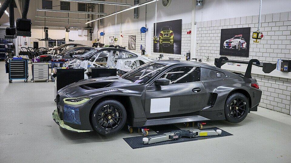 Der BMW M4 GT3 wird bei der BMW M Manufaktur in Garching gebaut, Foto: Tom Kirkpatrick/BMW AG
