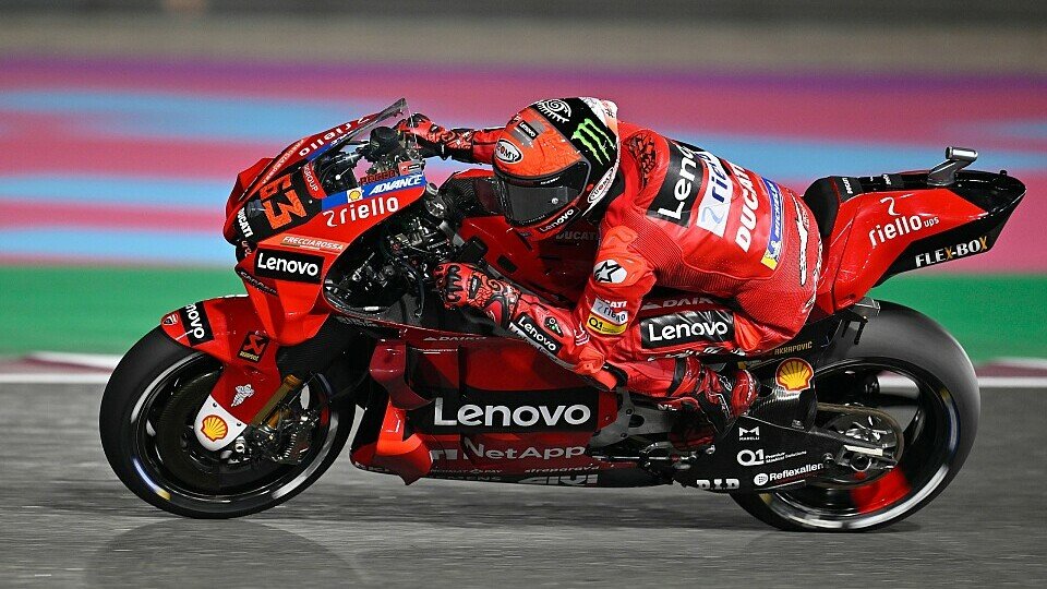 WM-Favorit Francesco Bagnaia blieb in Katar ohne Punkte., Foto: Ducati