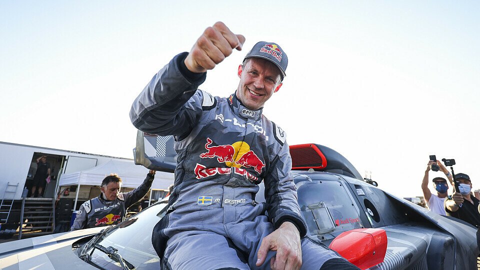 Mattias Ekström gewinnt den Auftakt zur Rallye Dakar 2023, Foto: Audi Communications Motorsport