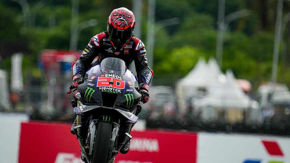 Fabio Quartararo rollte in Indonesien zwei Mal aus, Foto: MotoGP.com