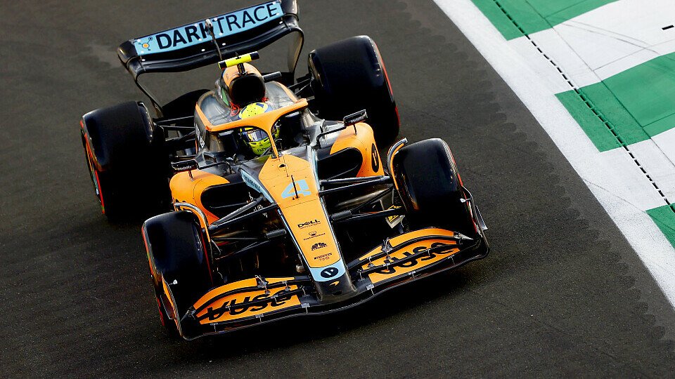 Erste Punkte für Lando Norris: Die Saudi-Strecke lag dem McLaren besser als noch Bahrain