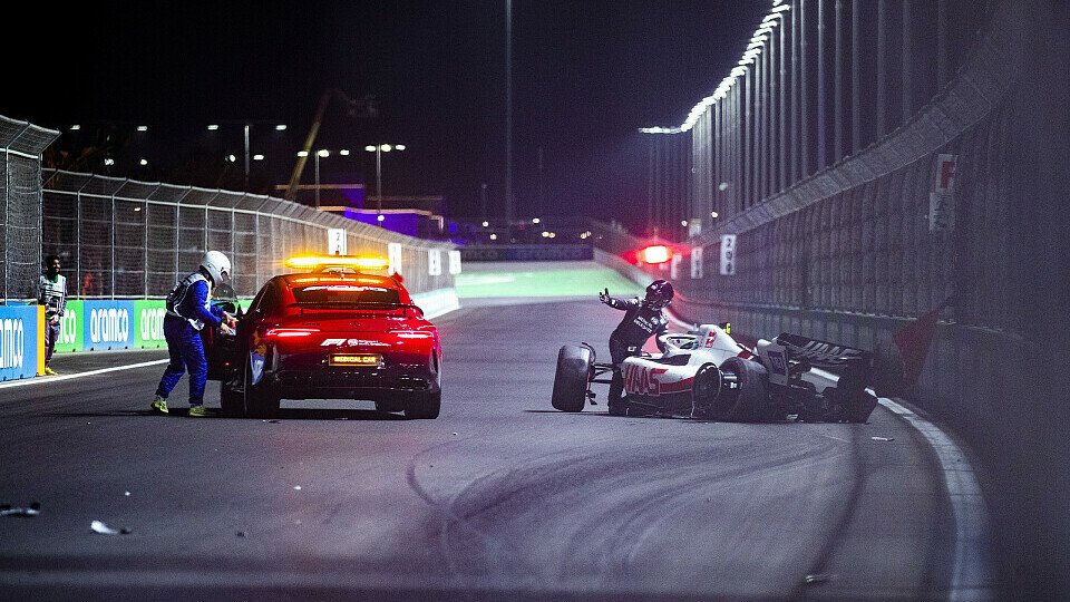 Mick Schumacher sorgte 2022 in Saudi-Arabien für den schwersten Unfall, Foto: LAT Images