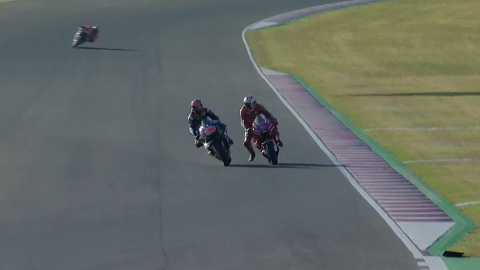 Diese Szene sorgte für Millers Strafe, Foto: Screenshot/MotoGP
